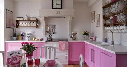Ellas en Linea: Cocinas rosa