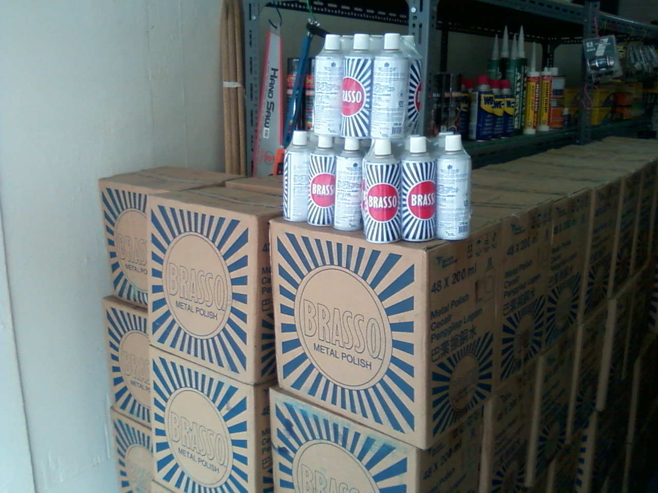 Hardware Supplier Malaysia BRASSO METAL POLISH