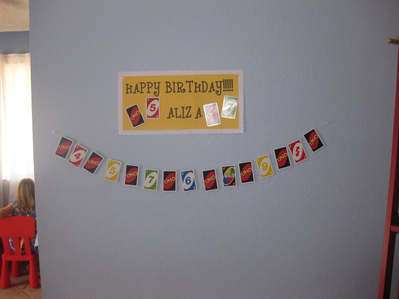 Uno Birthday Party
