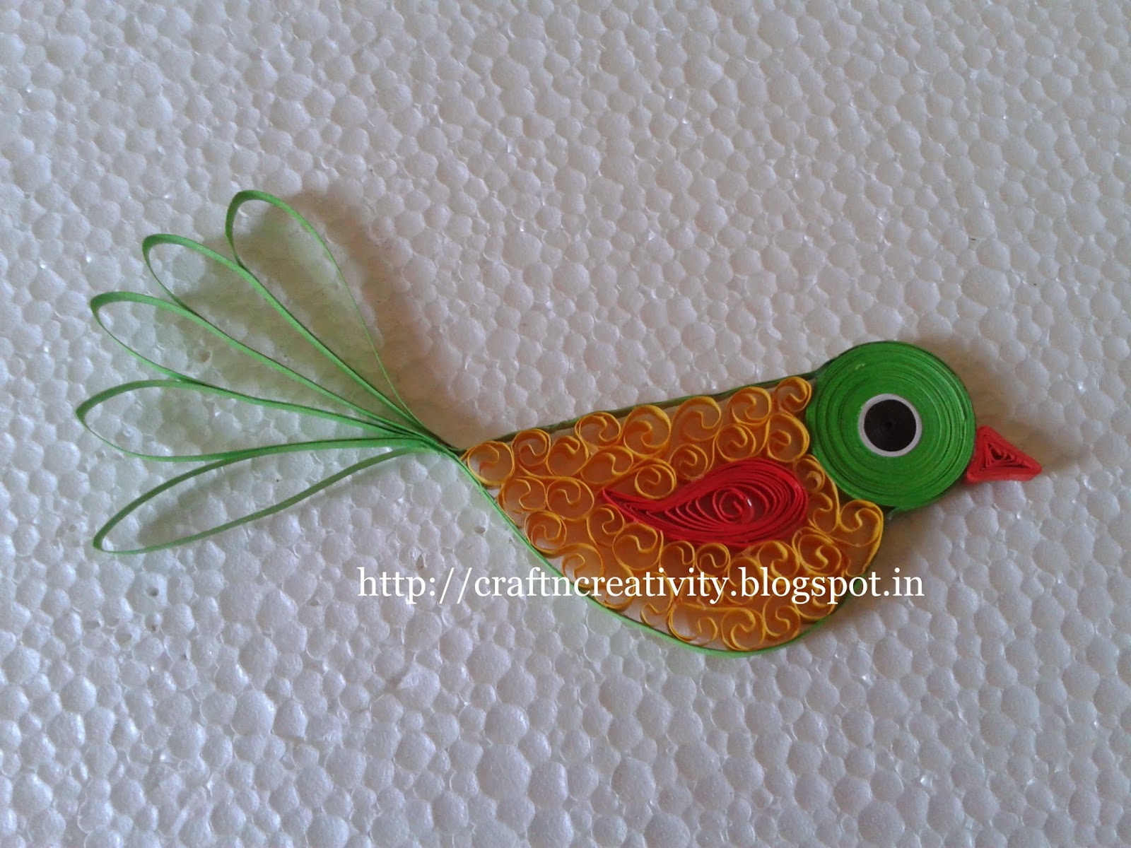 Craft n Creativity... Quilled Birds