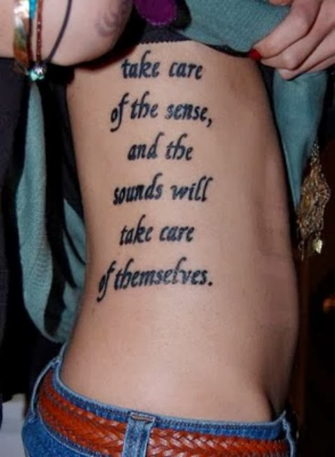 Girls Tattoos Quotes Girl Tattoos