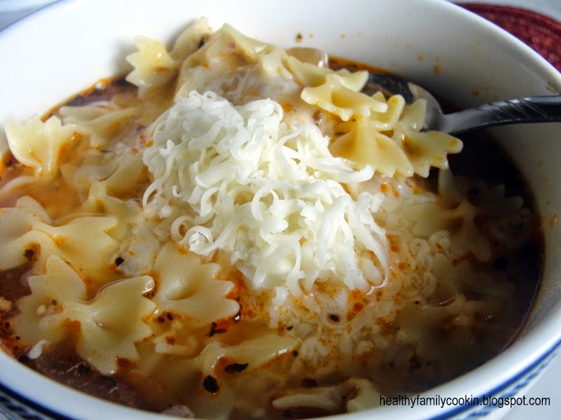 Healthy Family Cookin' Lasagna Soup