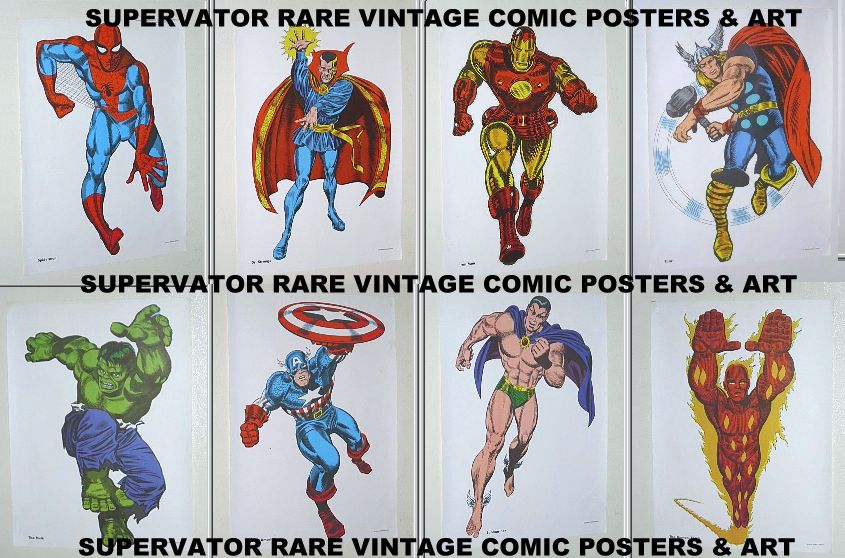 Original Posters Superheroes Set Of 2 Original Poster vrogue.co