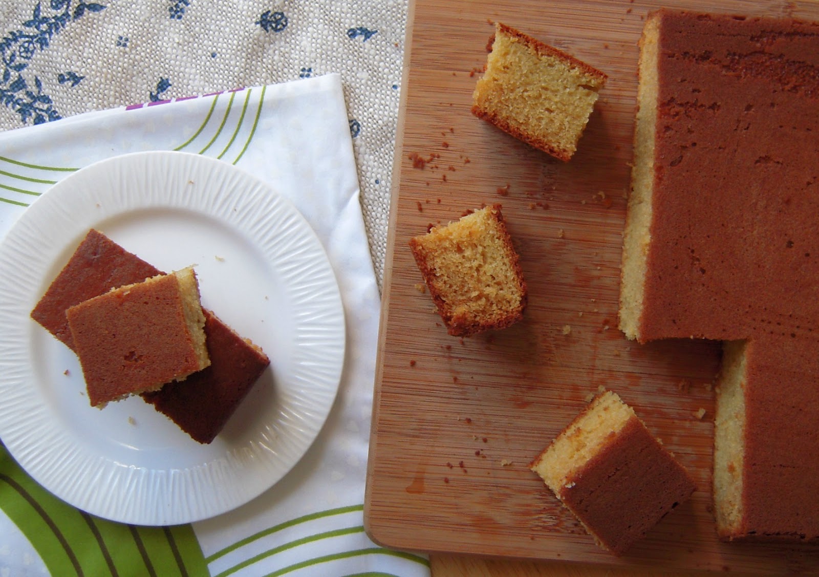 Jyoti's Pages Egg less Vanilla Cake (With Condensed Milk and Coke)
