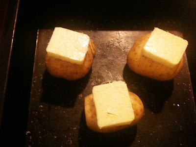 hasselback potatoes butter