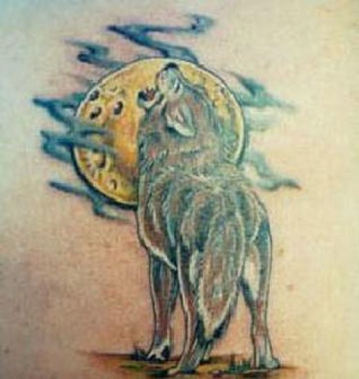  Howling Wolf Tattoos 