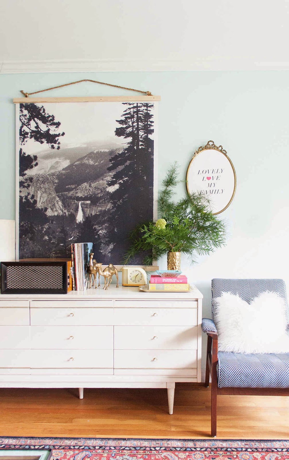 Furniture Steals friday diy cheap b+w poster art