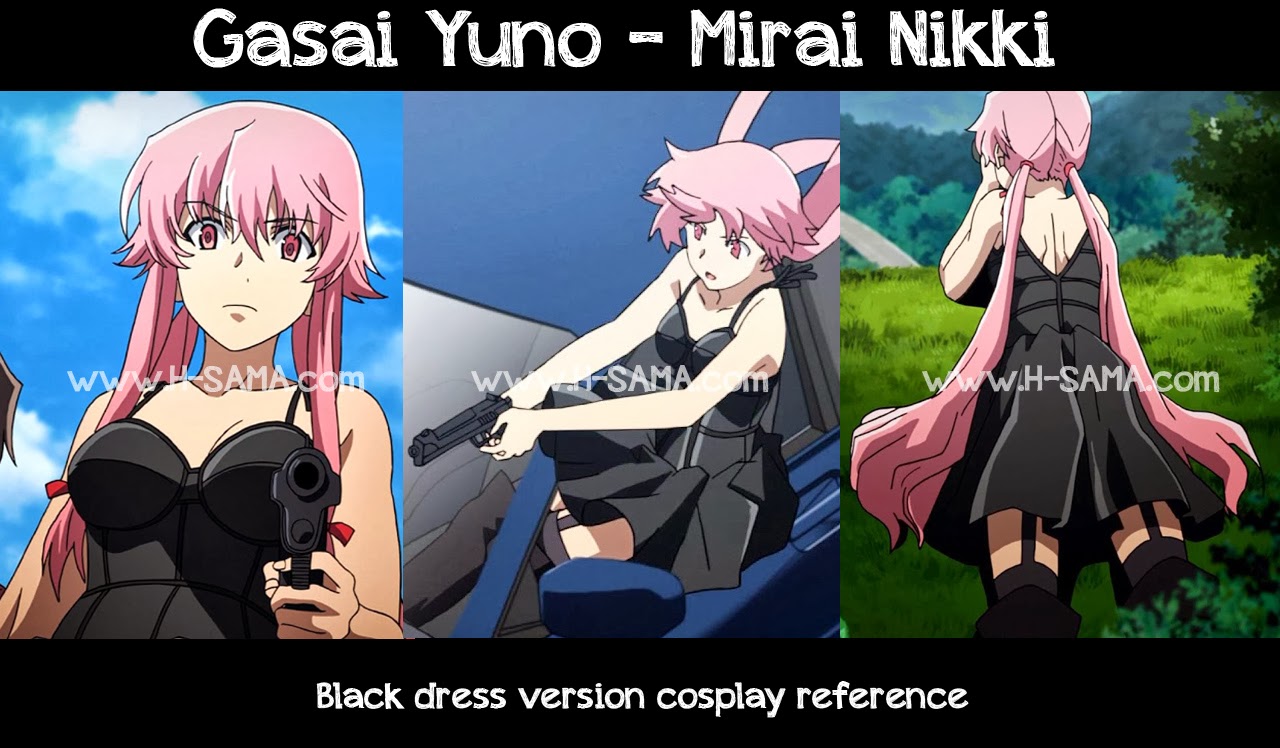 Situaciones entre la niebla  Black+dress+version+cosplay+reference+gasai+yuno+mirai+nikki+future+diary
