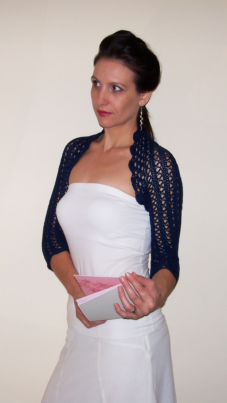 wedding lace shrug
