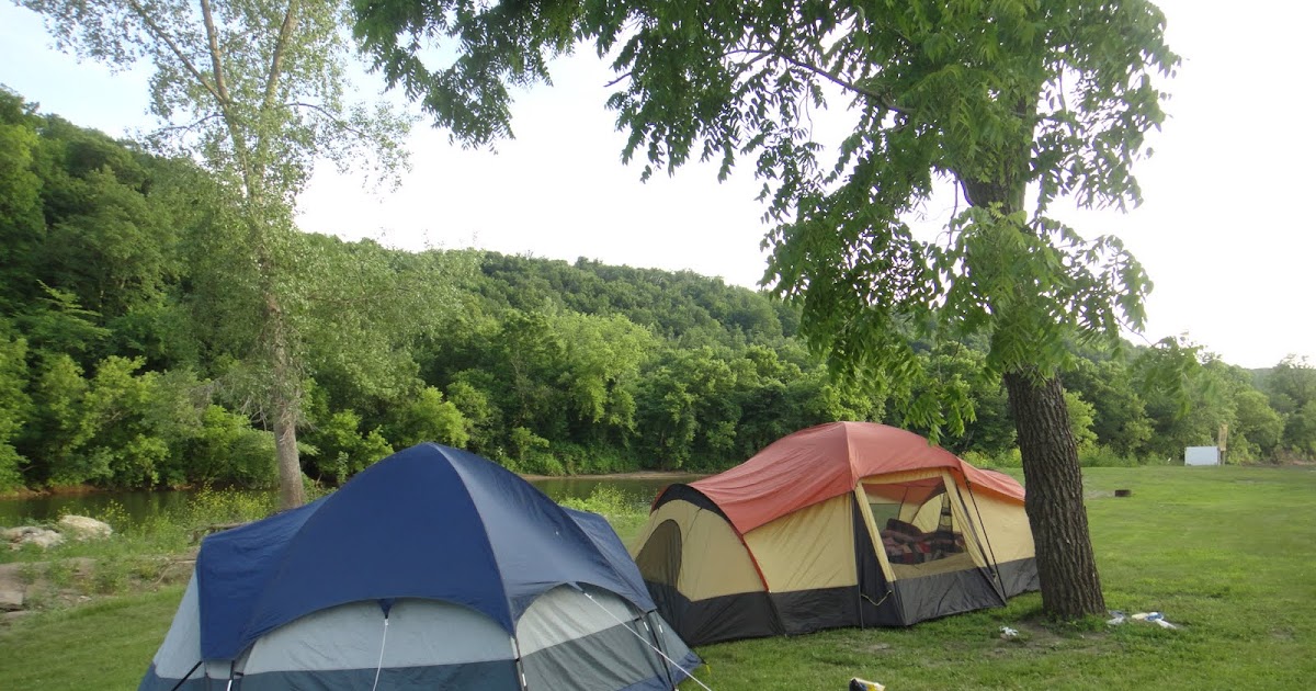 Russman's spot Camping & Tubing on the Zumbro River