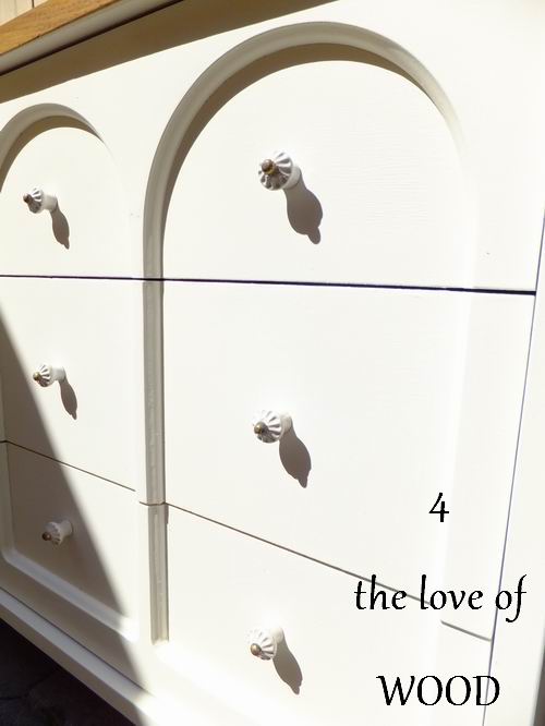4 The Love Of Wood Painted Mid Century Dresser Spanish Console