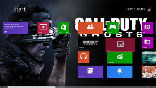 Call Of Duty Ghosts Theme For Windows 7 And 8 | Ouo Themes