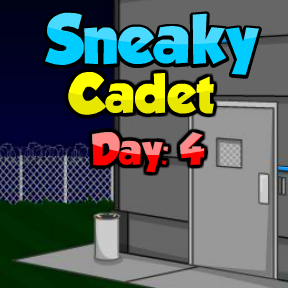 Juegos de escape Sneaky Cadet Day 4