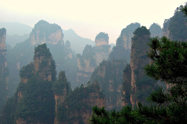 As belezas do Parque Nacional Zhangjiajie