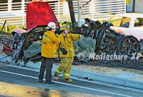 Foto Gambar Kejadian Meninggalnya Paul Walker Foto Gambar Kejadian Meninggalnya Paul Walker