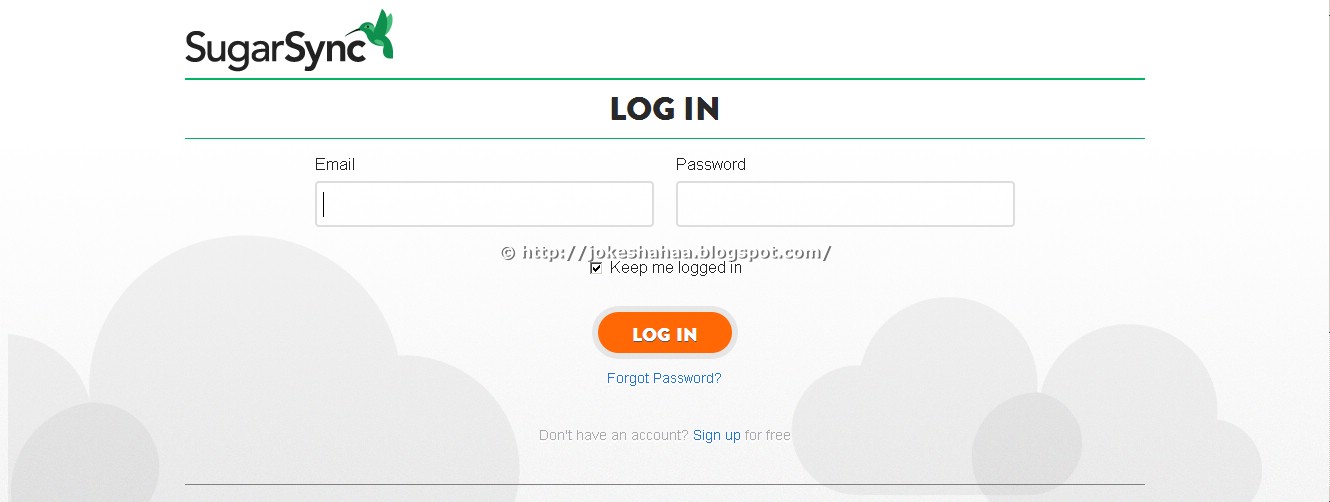 SugarSync Log in SugarSync Log in