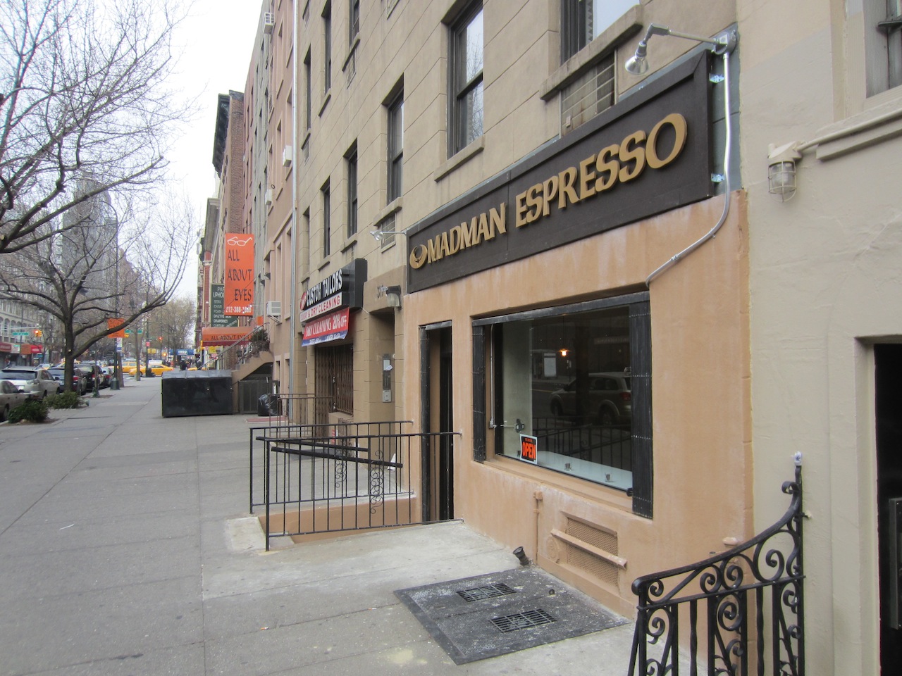 EV Grieve [Updated] Madman Espresso now open on East 14th Street