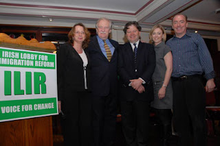 ILIR chairman Bart Murphy (center) with fellow ILIR advocates Kelly FIncham, Bruce Morrison, Celine Kennelly and Ciaran Staunton ILIR chairman Bart Murphy (center) with fellow ILIR advocates Kelly FIncham, Bruce Morrison, Celine Kennelly and Ciaran Staunton