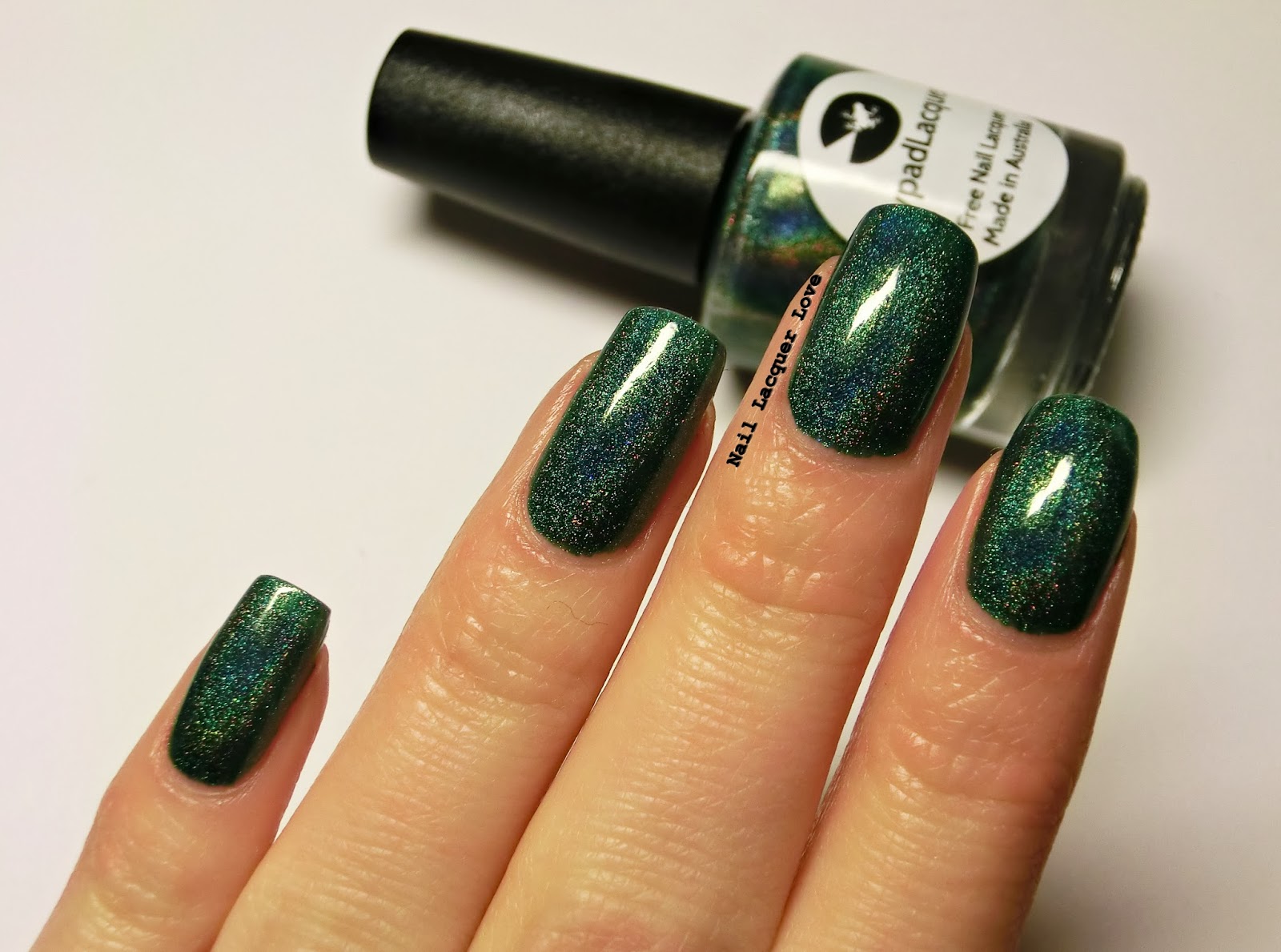 Nail Lacquer Love LilypadLacquer Global Greenie