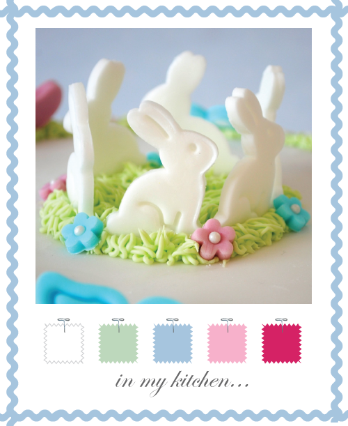 Fondant Bunny & Butterflies by Torie Jayne Fondant Bunny & Butterflies by Torie Jayne