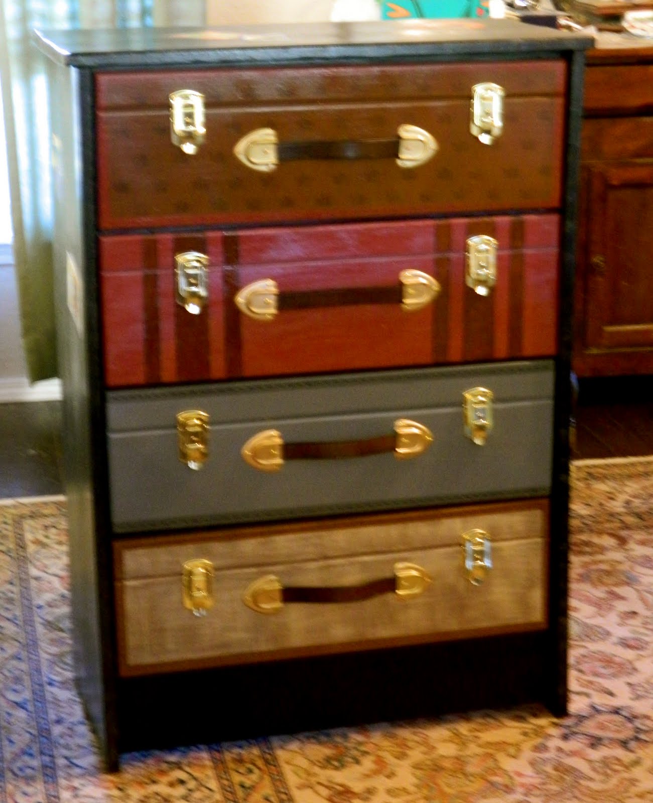 old luggage chests