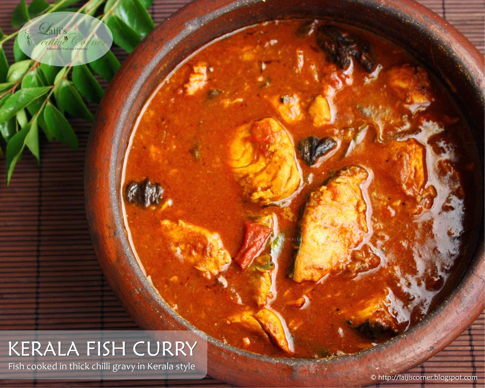 Laiji's Creative Corner Kerala Fish Curry