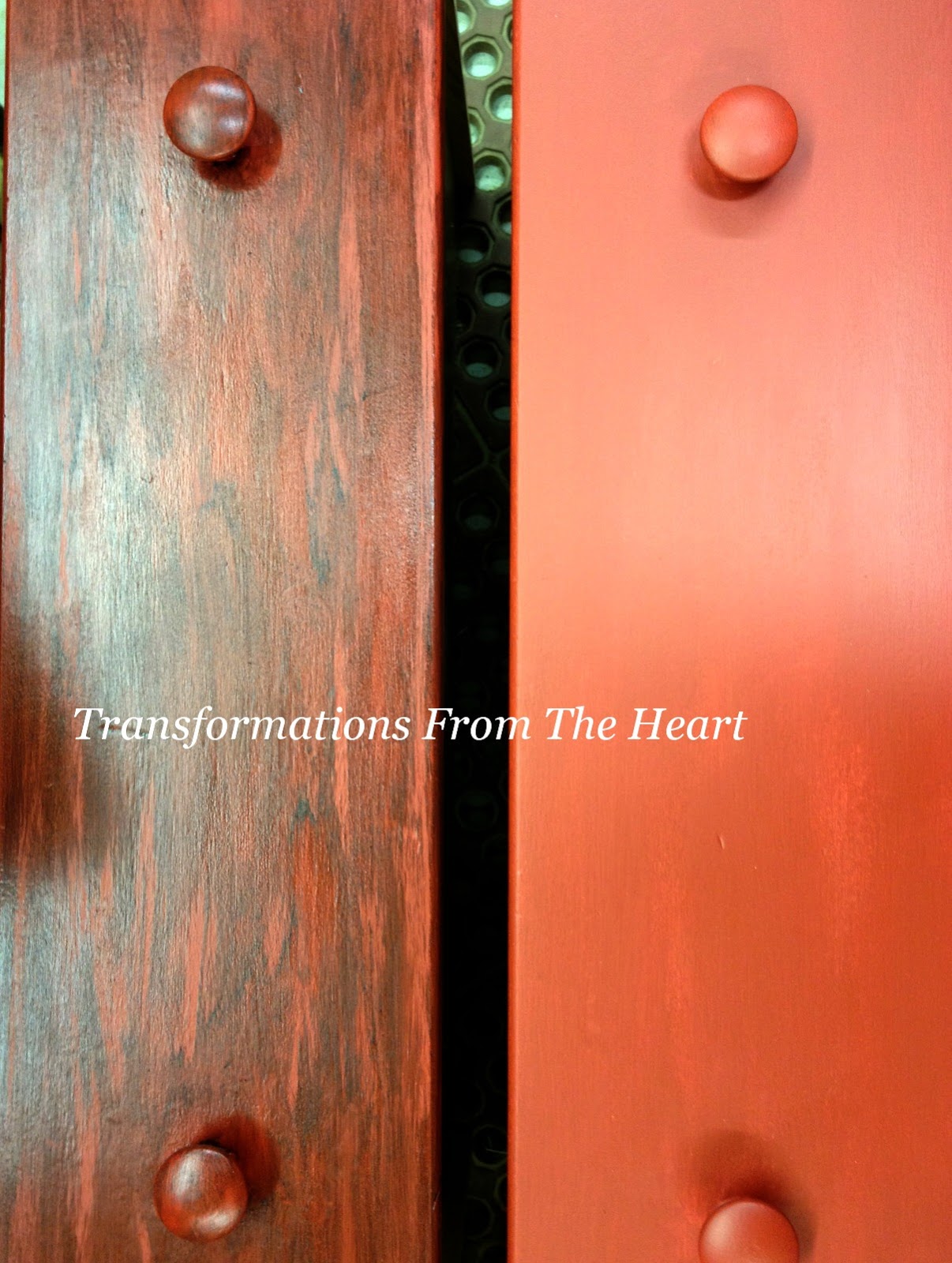 Transformations from the Heart: An old dresser redo using Antiquing Glaze
