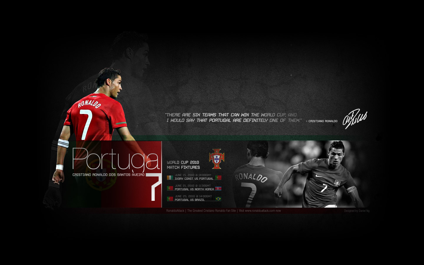 wallpaper free picture: Cristiano Ronaldo Wallpaper