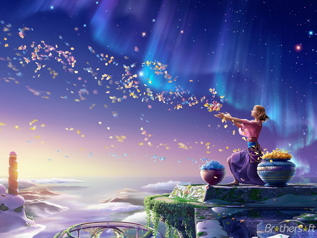 Snowfall Desktop Wallpaper