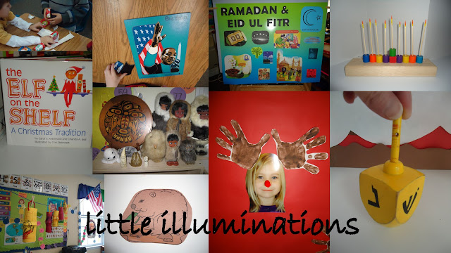 Multi-Cultural Holiday Experiences via Little Illuminations at "PreK+K Sharing"