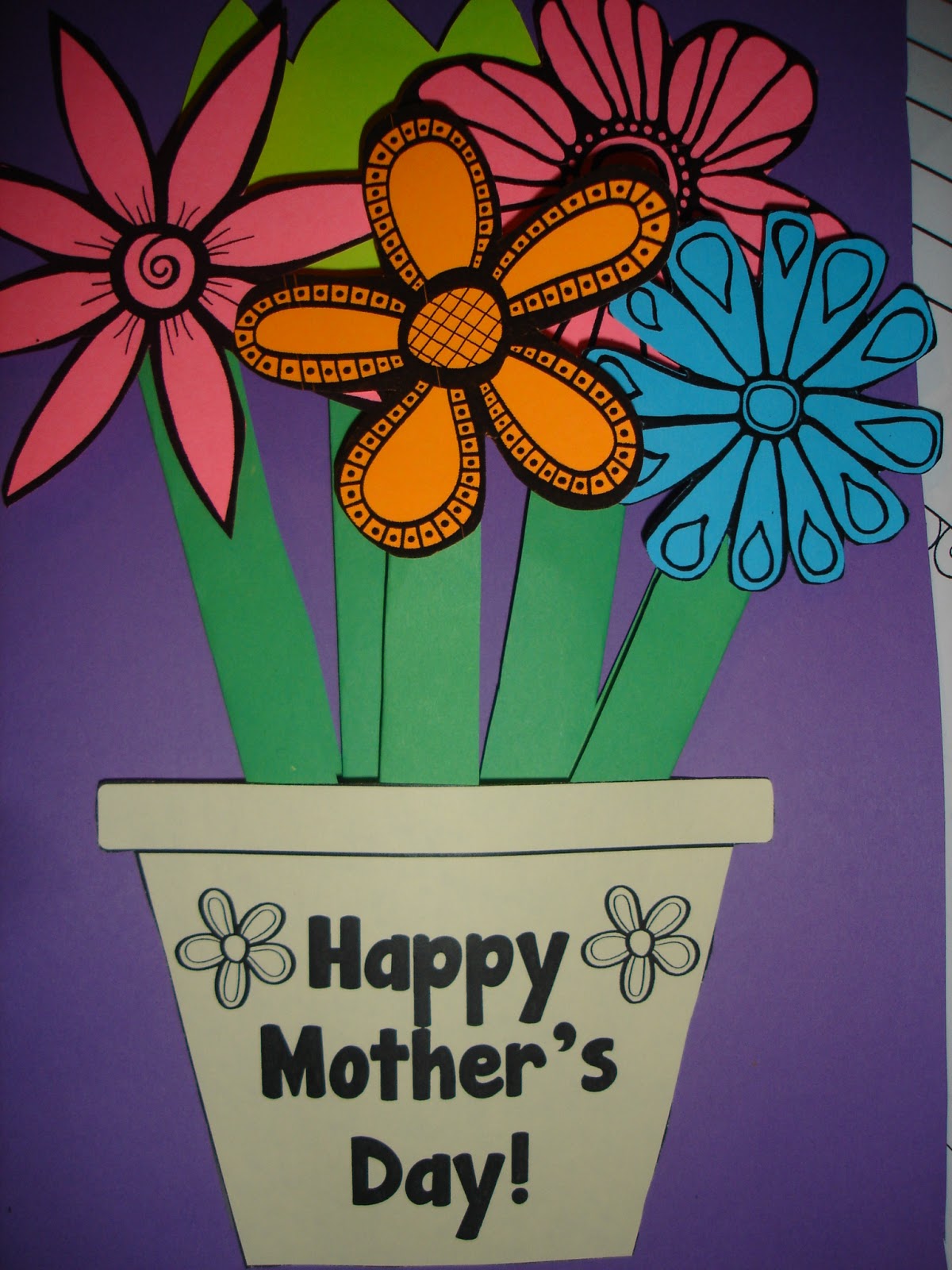 Earth Day project and Mother's Day! 