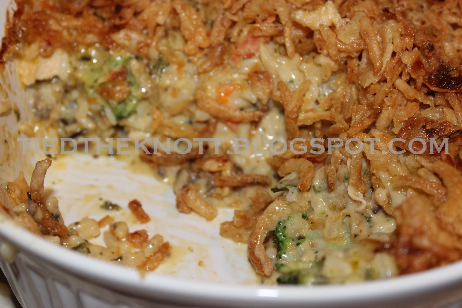 After We Tied The Knott... Marvelous Mondays Chicken Wild Rice Hotdish