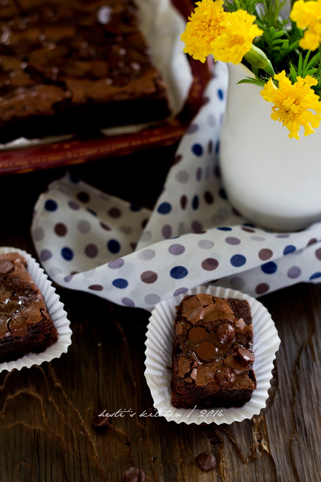 HESTI'S KITCHEN yummy for your tummy Brownies Ummu Allegra