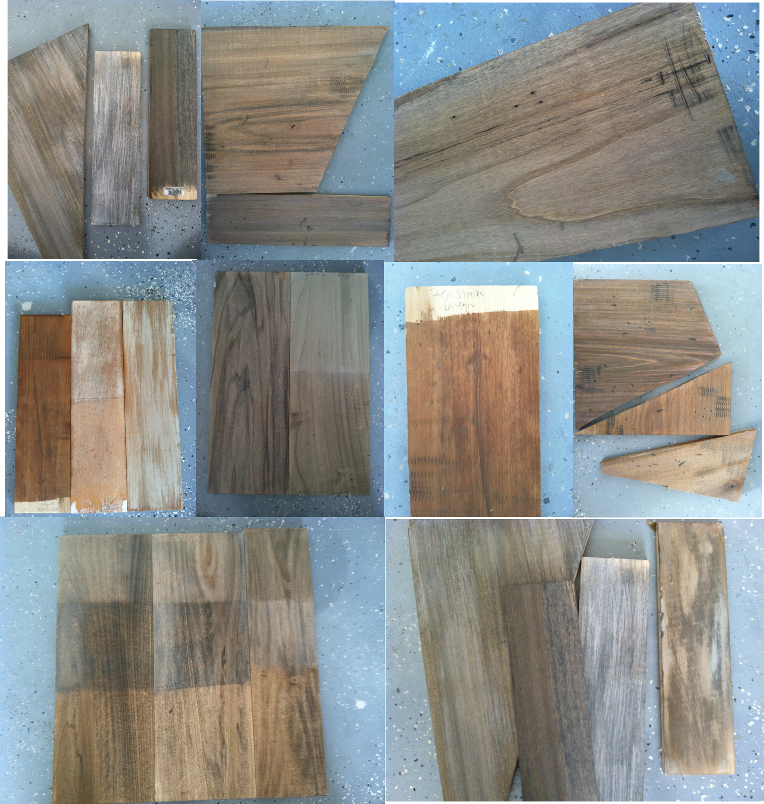 The ragged wren HowTo Faux Reclaimed Wood Counter Tops