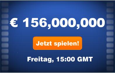 euromillions jackpot, 156.000.000 euro euromillions-jackpot