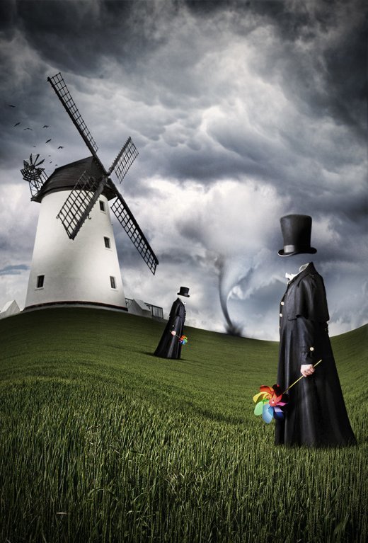 As surreais e sombrias fotografias de Stefano Bonazzi Stefano Bonazzi fotografia photoshop surreal sombrio pesadelos