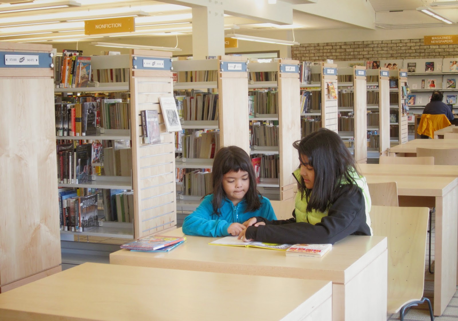 the Annandale Blog Woodrow Wilson Library reopens