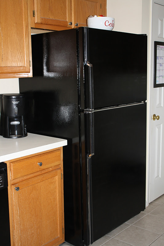 The Cobia Family I Spray Painted the Fridge!?