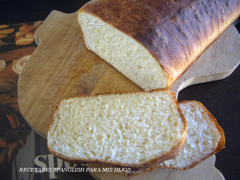 Recetario Spanglish para mis hijos Pan blanco griego (hecho con yogurt)