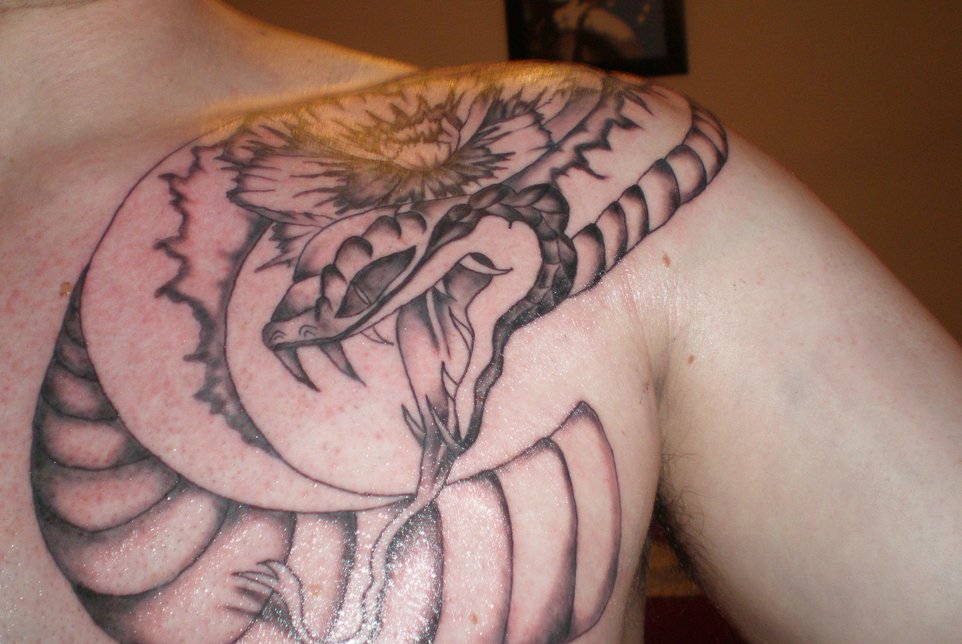 Snake Tribal Tattoo