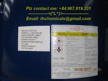 Methyl acetate (MAC) 180kg- mua bán dung môi, hóa chất