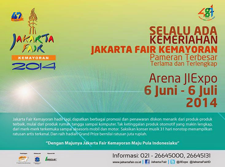 Pekan Raya Jakarta PRJ 2014 Jakarta Fair