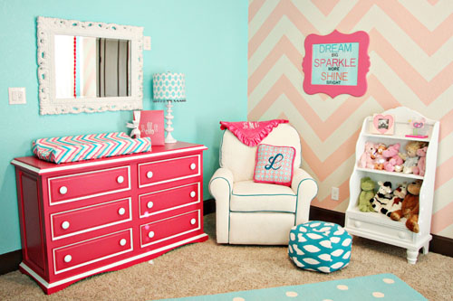 Home by Heidi: {Baby Girl Nursery Ideas!