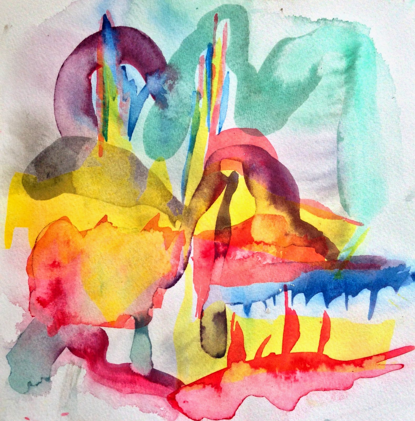 hand drawn and quartered