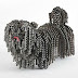 Amazing Sculptures Form Bicycle Chains