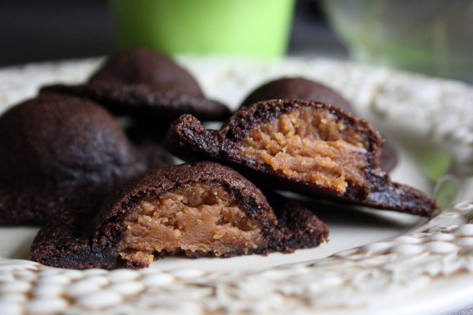 A Half Baked Life What's Inside Peanut Butter Chocolate Pillows