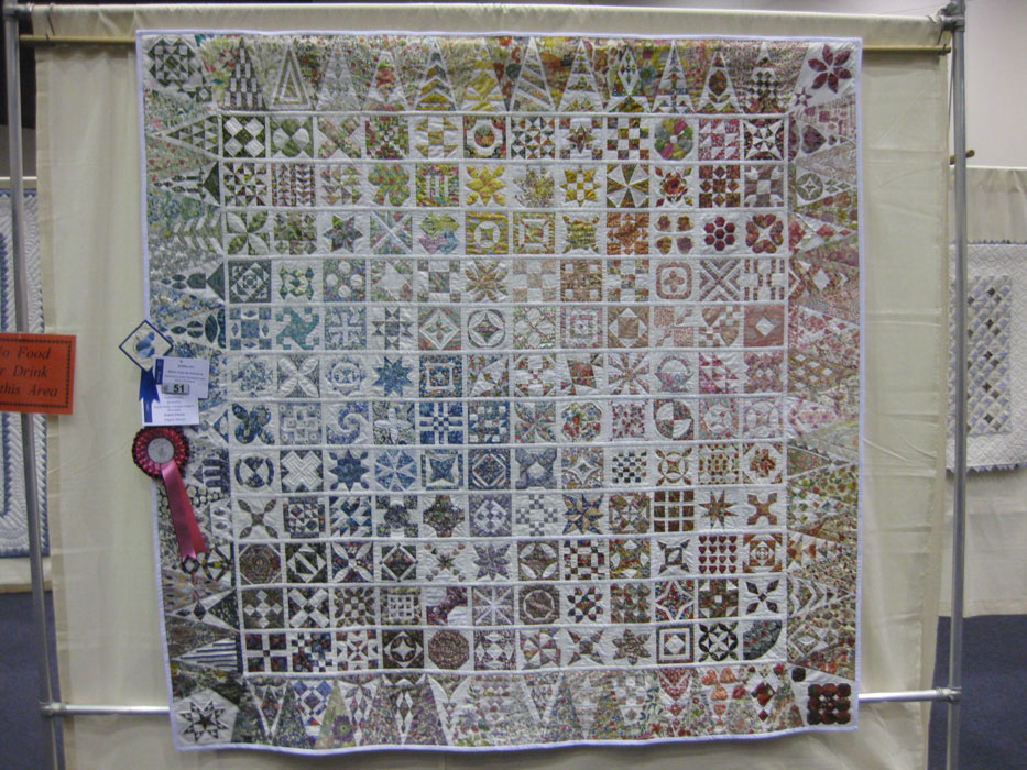 Joan at Leschenault Quilt West Show in Perth Western Australia