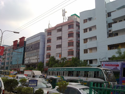 Airport-Gulshan Road, Dhaka city. Airport-Gulshan Road, Dhaka city.