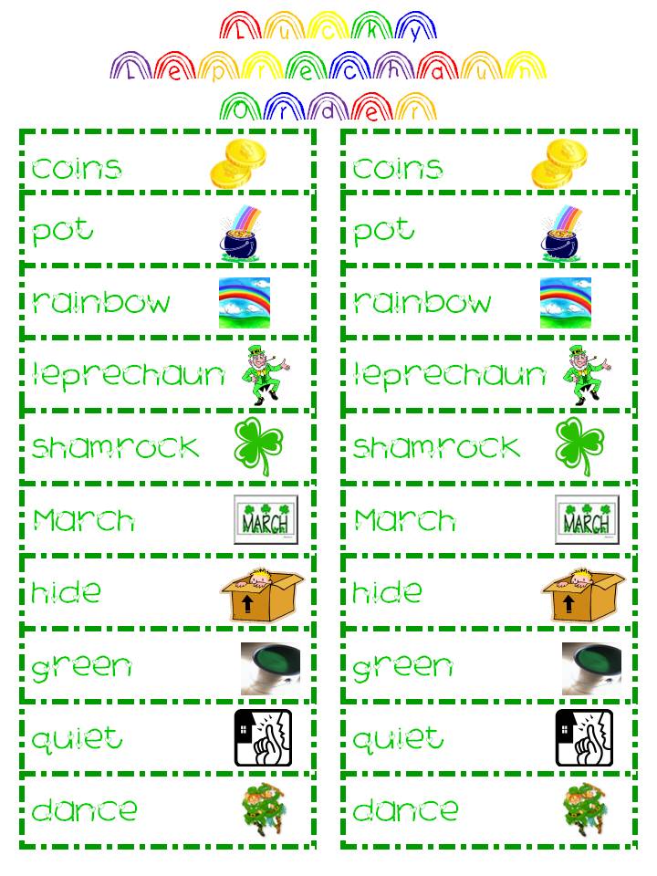 heather s heart march 2013 another word for leprechaun