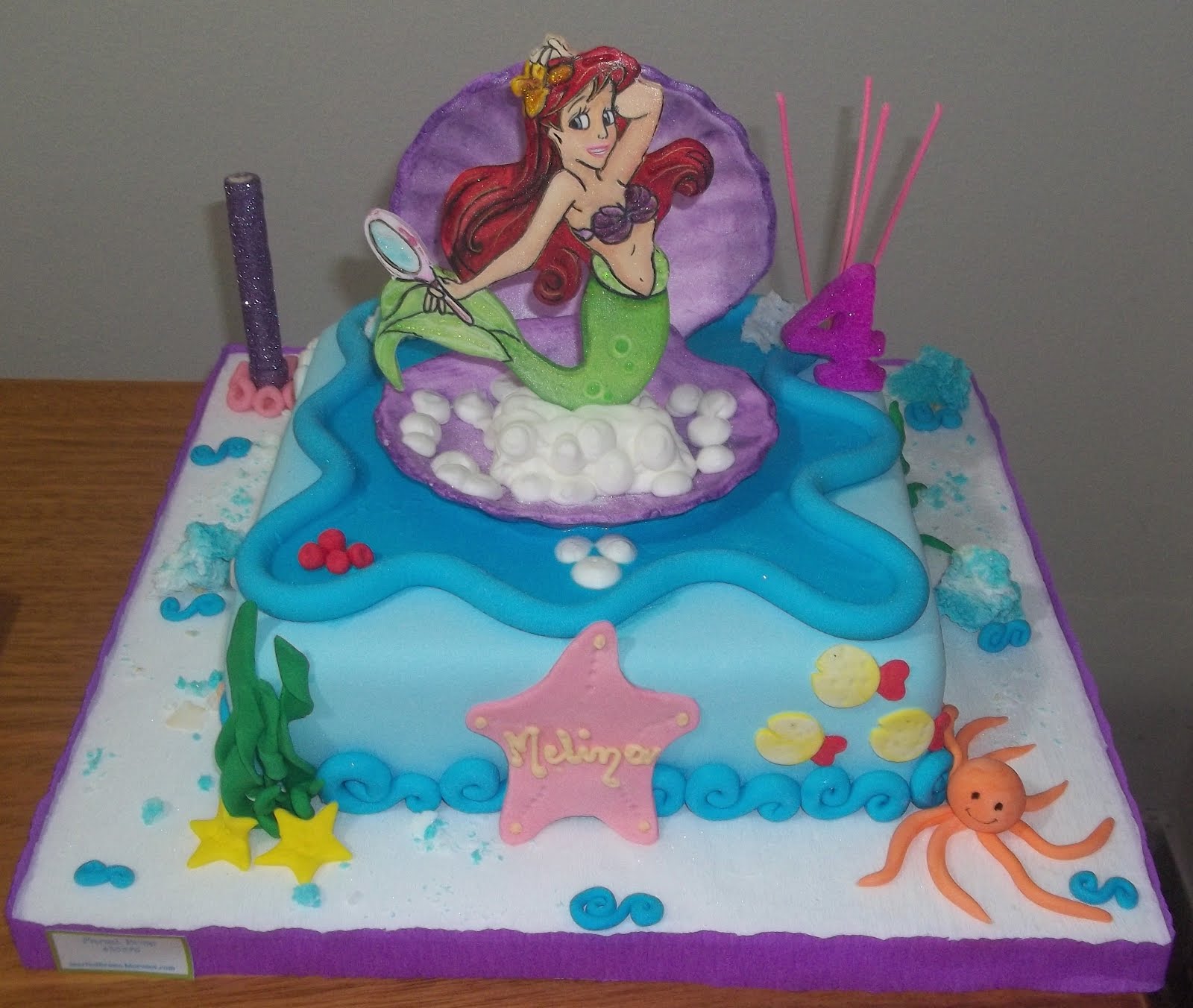 Fiestas infantiles, un cumpleaños de La Sirenita - Pequeocio